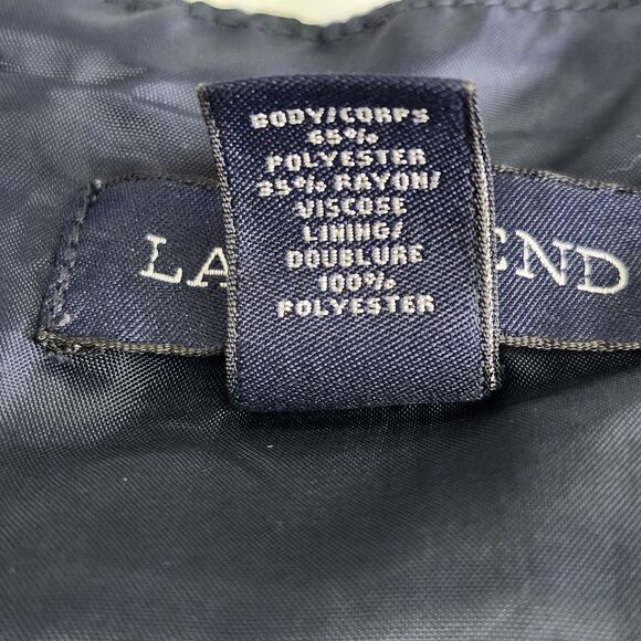 Lands End Youth Girls School Uniform Jumper 16+ and Skirt 16 Blue Yellow Plaid - Picture 6 of 16